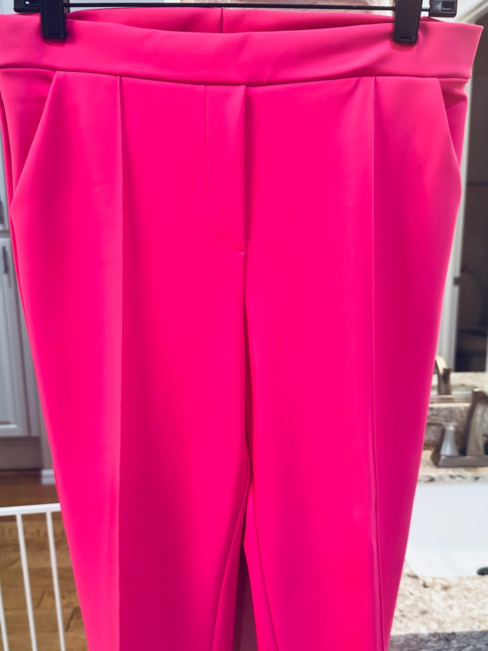 Chiara Boni Hot Pink Tailored High-Waist Trousers NWOT